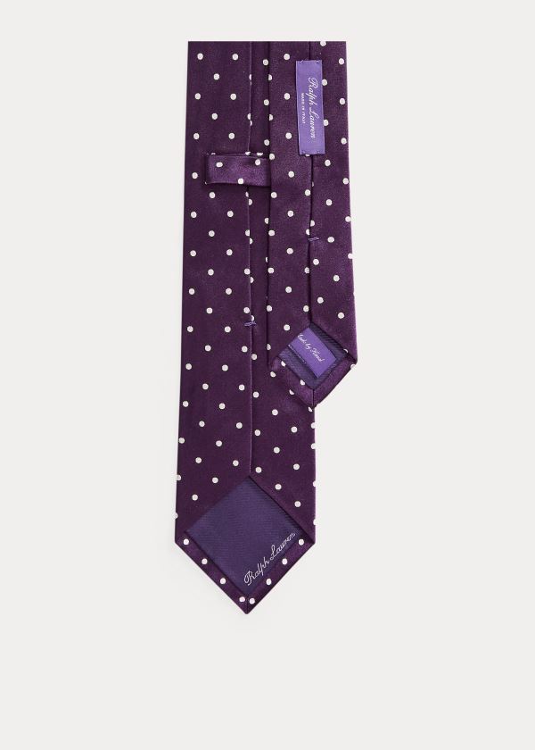 Laços Ralph Lauren Polka-Dot Silk Satin Homem 39452-AIML